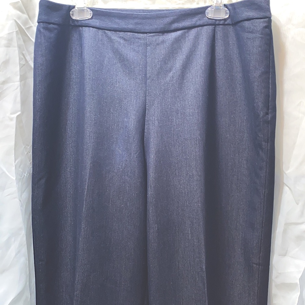 SUIT STUDIO BLUE POLY/RAYON/SPAN. SUIT PANTS SZ 14